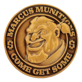   Borderlands Collectable Coin Marcus Munitions Limited Edition