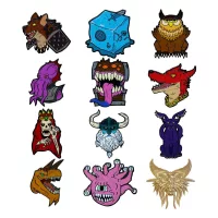 Dungeons & Dragons Kitűzők