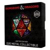 Dungeons & Dragons Medál D20