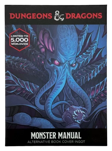 Dungeons & Dragons Ingot Monster Manual Alternate Cover Limited Edition