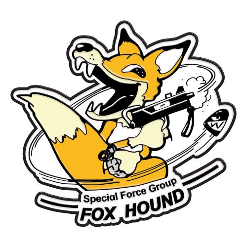 Metal Gear Solid Pin Badge Foxhound Limited Edition