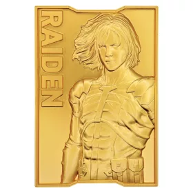   Metal Gear Solid 2 Ingot Raiden 24k Gold Plated Limited Edition