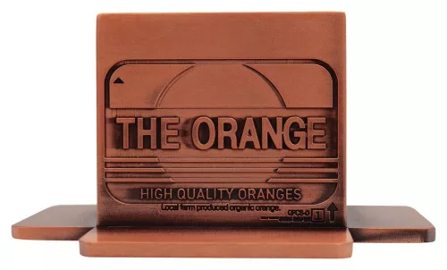 Metal Gear Solid 2 Replica Cardboard Box Antique Gold