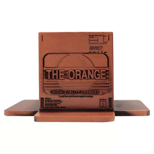 Metal Gear Solid 2 Replica Cardboard Box Antique Gold