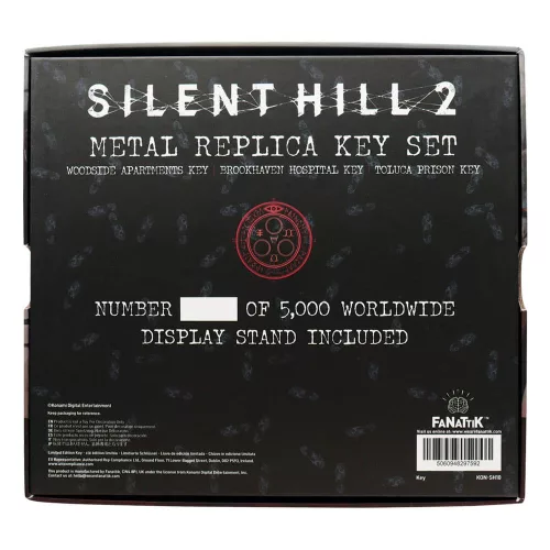 Silent Hill 2 Replicas 3-Set Keys