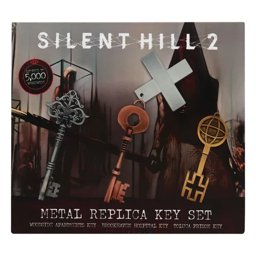Silent Hill 2 Replicas 3-Set Keys
