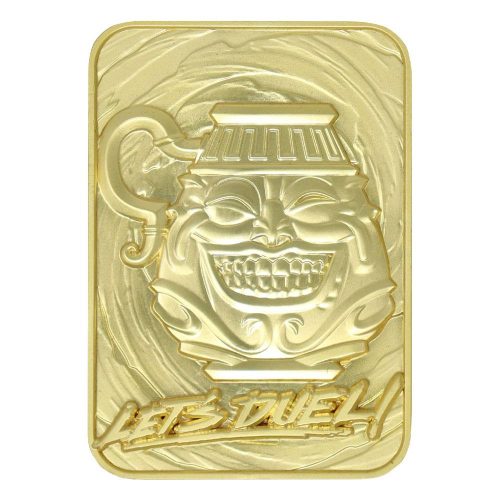 Yu-Gi-Oh! Replica Card Pot of Greed (gold plated)