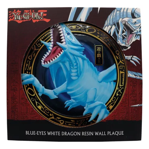 Yu-Gi-Oh! Resin Plaque Blue-Eyes White Dragon