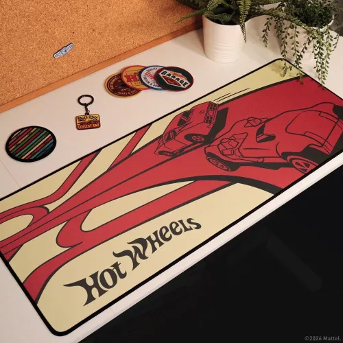 Hot Wheels Desk Pad & Coaster Set