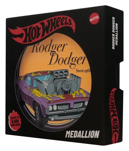 Hot Wheels Medallion Rodger Dodger Limited Edition