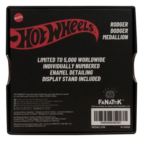 Hot Wheels Medallion Rodger Dodger Limited Edition
