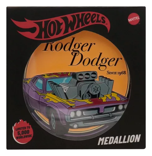 Hot Wheels Medallion Rodger Dodger Limited Edition