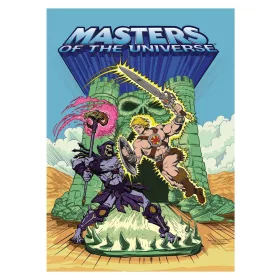   Masters of the Universe Art Print He-Man & Skeletor Limited Edition 42 x 30 cm