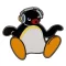 Pingu Pin Badge Headphones Limited Edition