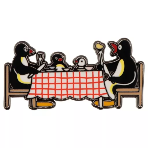 Pingu Mystery Pin Badges Blind Box Display (12)