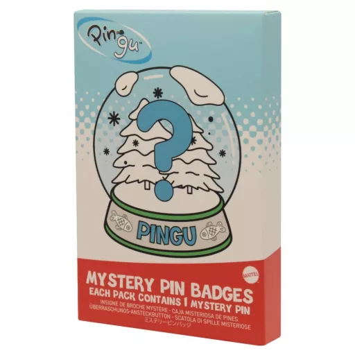 Pingu Mystery Pin Badges Blind Box Display (12)