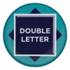 Scrabble Coaster 4-Pack Printed Metal