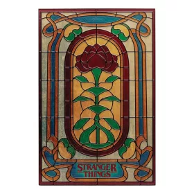   Stranger Things Resin Plaque Creel House Stained Glass Window