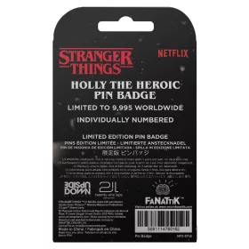 Stranger Things Pin Badge Holly The Heroic Limited Edition