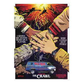   'Stranger Things 5 Art Print The Crawl Limited Edition 42 x 30 cm