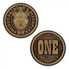   Five Nights at Freddy's Collectable Coin One Faz Token Limited Edition