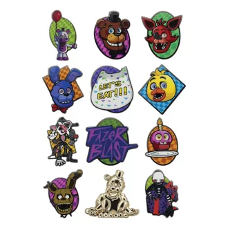  Five Nights at Freddy's Kitűző Display Mystery Pin Badge (12)
