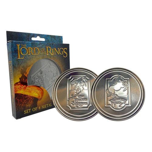 The Lord of the Rings Poháralátét 4-Pack Green Dragon