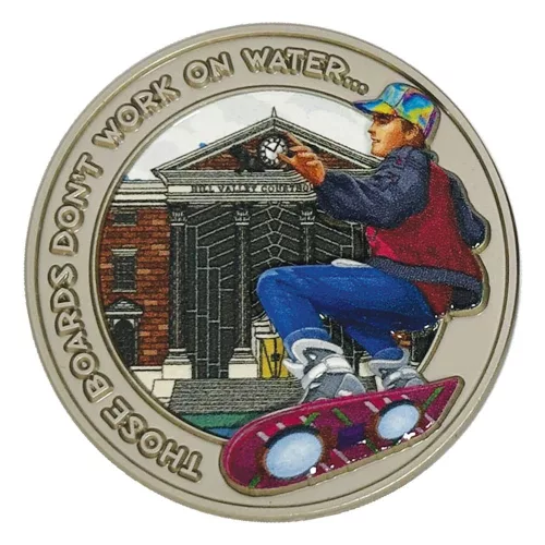 Back To The Future Collectable Coin Hoverboard Limited Edition