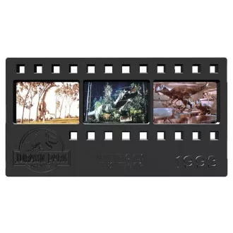 Jurassic Park Ingot Metal Film Strip Collectible 12 cm