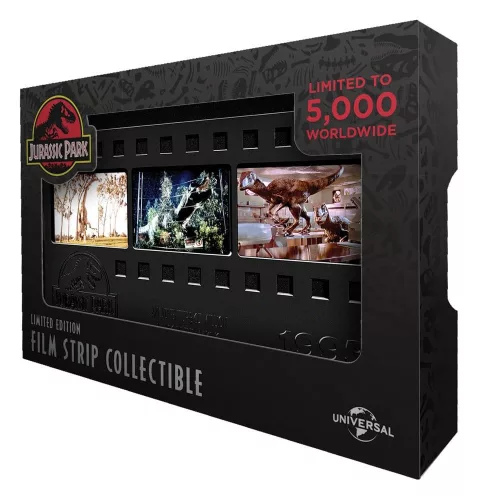 Jurassic Park Ingot Metal Film Strip Collectible 12 cm