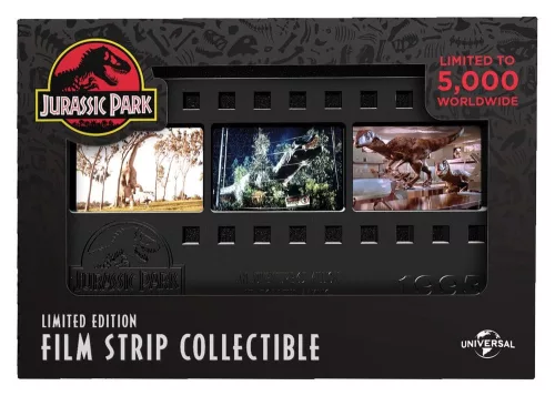 Jurassic Park Ingot Metal Film Strip Collectible 12 cm