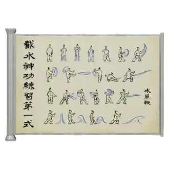 Avatar: The Last Airbender Replica Waterbending Scroll