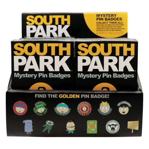 South Park Mystery Pin Badges Display (12)