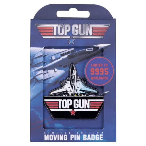 Top Gun Pin Badge Moving Limited Edition