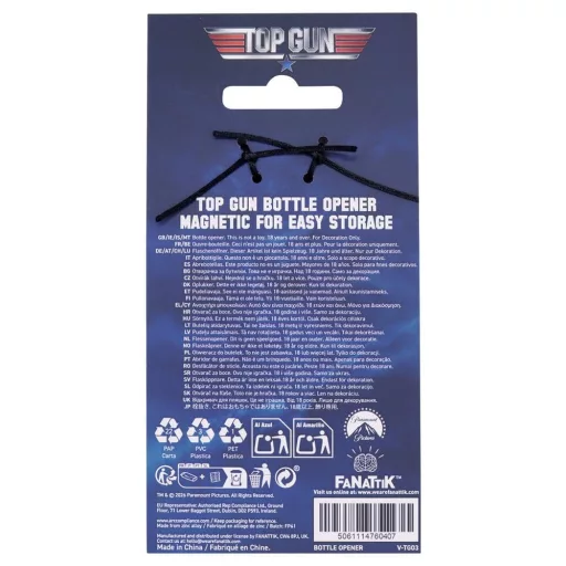 Top Gun Bottle Opener F-14 Limited Edition