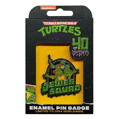 Teenage Mutant Ninja Turtles Kitűző 40th Anniversary Limited Edition