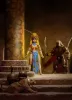 The Savage World of Frazetta Action Figure Set Egyptian Queen & The Guard (Museum Edition) 14 cm
