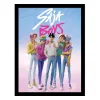 KPop Demon Hunters Collector Print Framed Poster Saja Boys