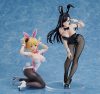 Dolphin Wave PVC Szobor 1/6 Minami Kurose: Black Bunny Ver. 26 cm