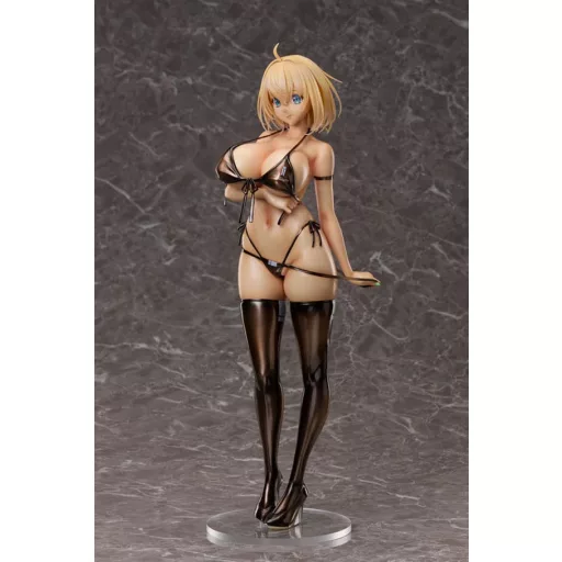Bunny Suit Planning PVC Statue 1/4 Sophia F. Shirring: Black Bikini Ver. 42 cm
