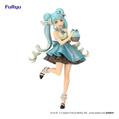 Hatsune Miku PVC Szobor Hatsune Miku Chocolate Mint Pearl Color 17 cm