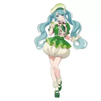   Hatsune Miku x Tirol Choco Collaboration PVC Figure Matcha Mochi Ver. 19 cm