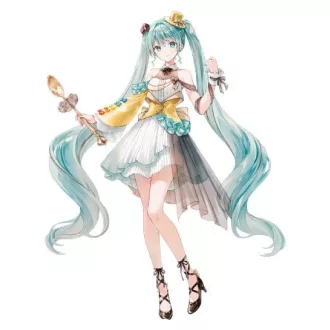   Hatsune Miku x Tirol Choco Collaboration PVC Figure Coffee Nougat Another Color Ver. 19 cm