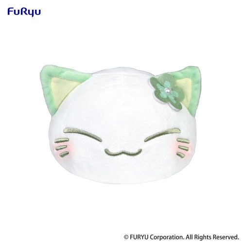 Nemuneko Cat Plush Figure Green 18 cm