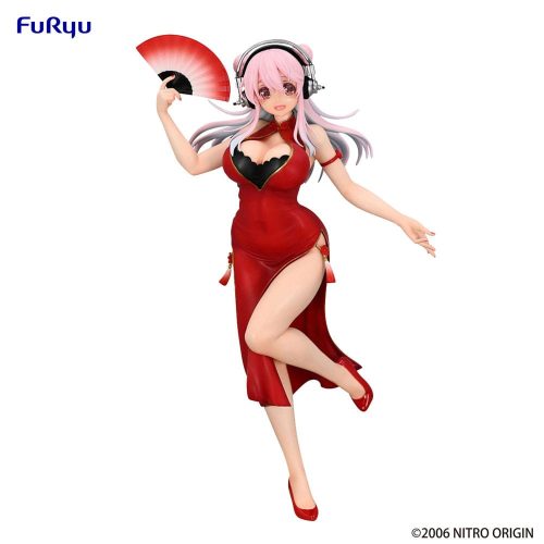 Super Sonico Trio-Try-iT PVC Szobor China Dress Ver. 21 cm