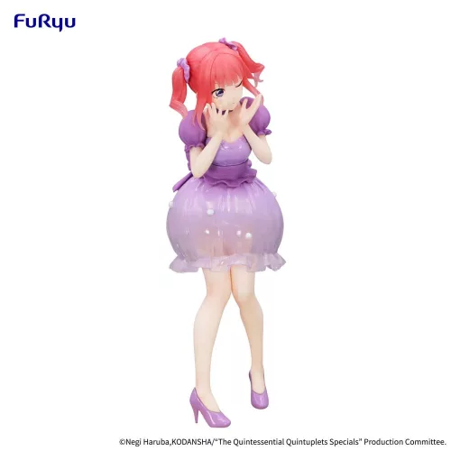 The Quintessential Quintuplets Trio-Try-iT PVC Szobor Nakano Nino Pastel Dress Ver. 21 cm
