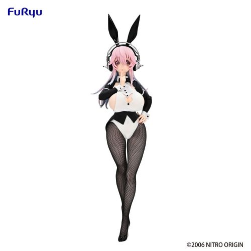 Super Sonico BiCute Bunnies PVC Szobor Tailcoat Ver. 30 cm