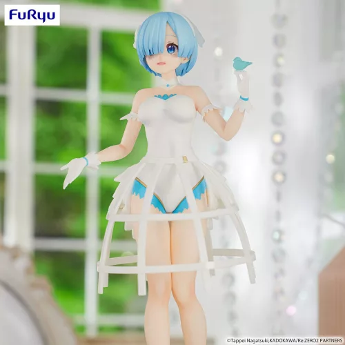 Re: Zero Exceed Creative PVC Szobor Rem Cage Dress 22 cm