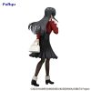 Rascal Does Not Dream of Bunny Girl Senpai Trio-Try-iT PVC Szobor Mai Sakurajima Winter Outfit Ver. 21 cm