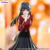 Rascal Does Not Dream of Bunny Girl Senpai Trio-Try-iT PVC Szobor Mai Sakurajima Winter Outfit Ver. 21 cm